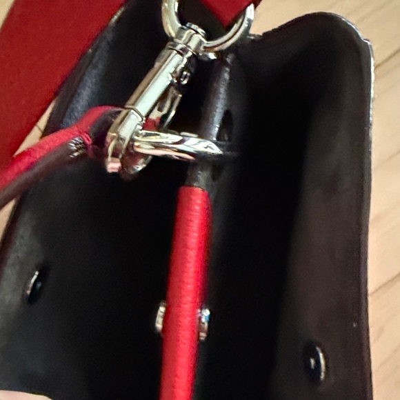 Jimmy Choo Vibrant Red Crossbody Bag - Picture 5 of 5